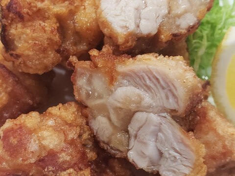 人気No.1　国産鶏肉唐揚げ　作り方写真付き